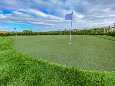 Natural Putting Green Artificial Grass for sale
