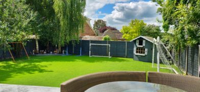 Kid Friendly Artificial Grass for back garden | Dorset Warehouse, UK Delivery